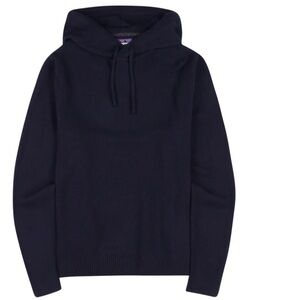 Patagonia Cashmere Hoody Pullover Sweatshirt Navy Blue  women’s large